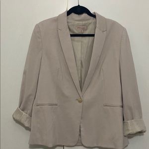 Beige blazer